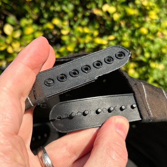 Vintage 90s LA Lakers 🏀 Pinstripe Starter snapback hat baseball cap Los Angeles - Picture 8 of 16